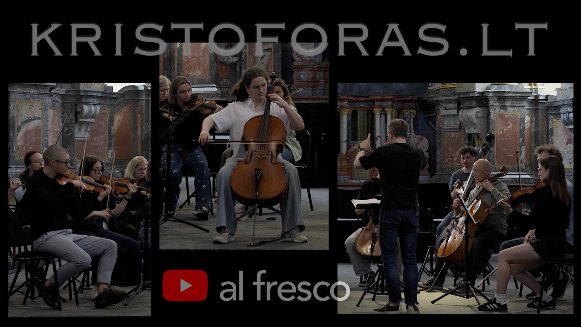 Gabriel Fauré, Élégie, op.24, rehearsal, Maria Sokolova, Modestas Barkauskas, Šv.Kristoforo Kam.Ork смотреть онлайн