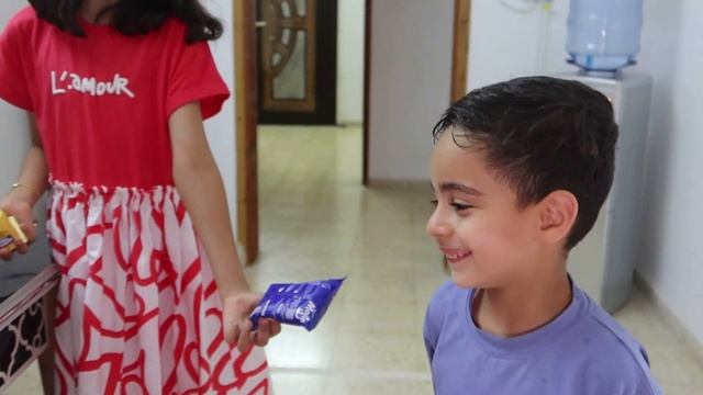 تيتا وبابا روحو من السفر بعد غياب طويل مؤثر