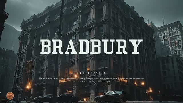 BRADBURY - Blade Runner Vibes Futuristic Soundscapes.
