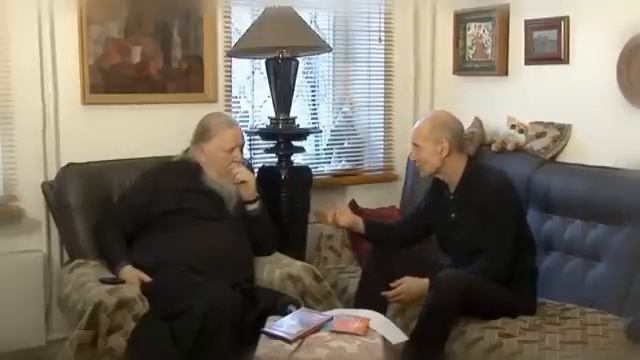Пётр Мамонов и протоиерей Димитрий Смирнов. Диалог под часами .