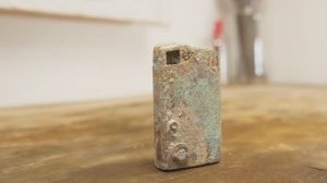 Реставрация очень редкой зажигалки производства Япония 60х годов