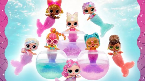 Открываем шар с куклой лол русалкой 🧜♀️ Lol surprise mermaids ✨️