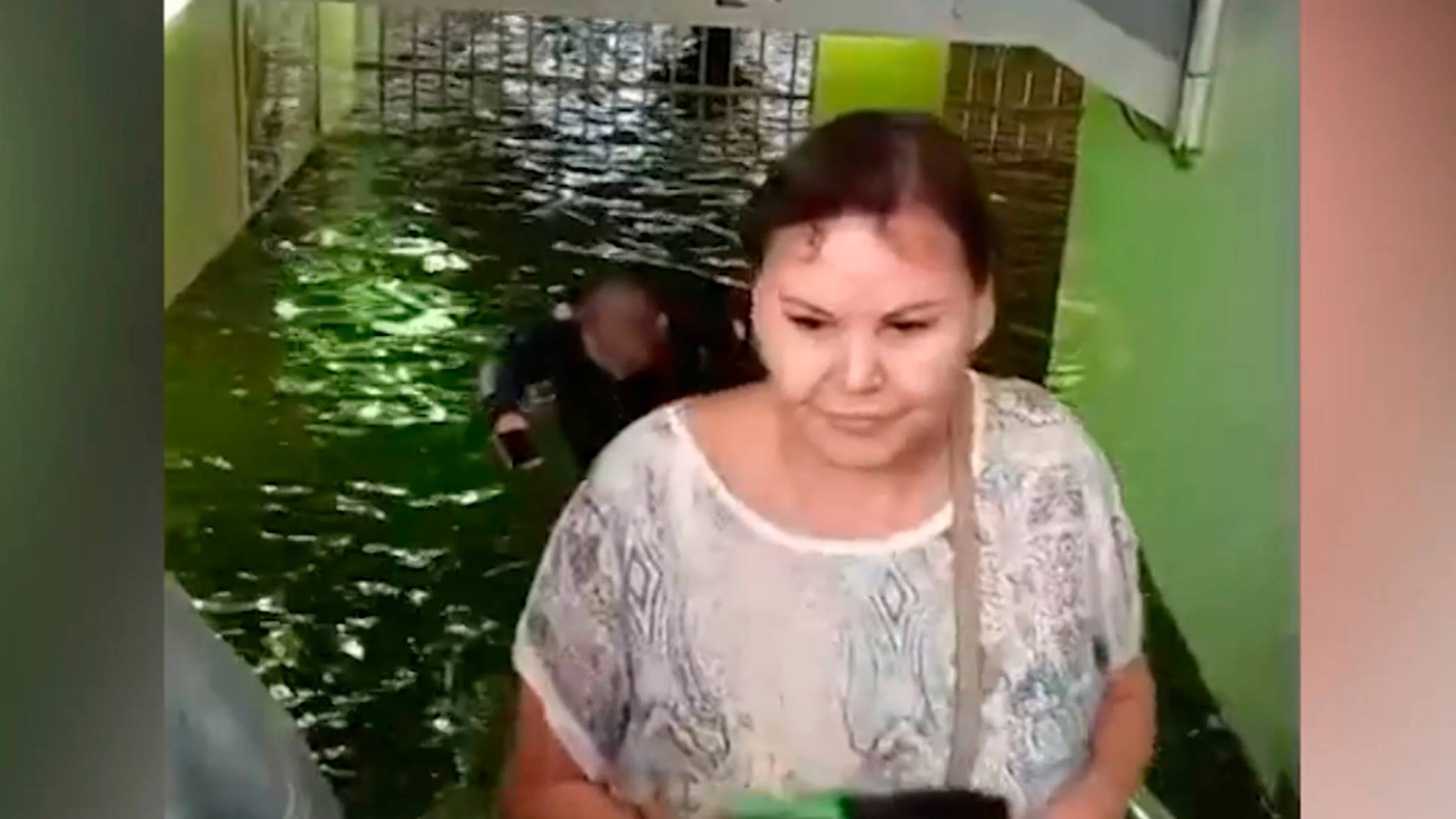 Ливни затопили пешеходный тоннель МЦД-2 «Павшино» под самый потолок в Москве смотреть онлайн
