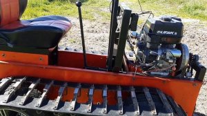 Сборка гусеничного минитрактора.