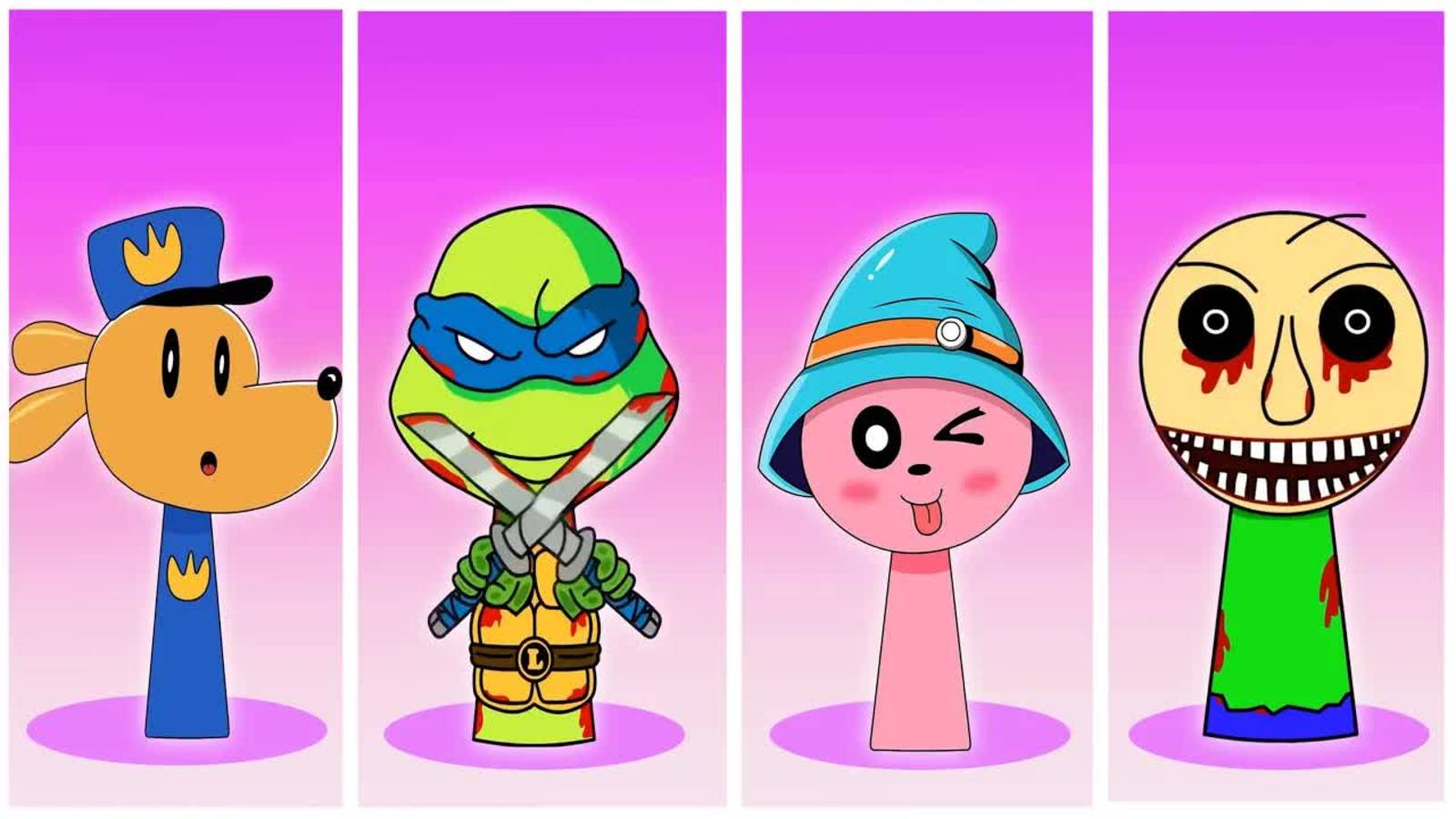 КОМПИЛЯЦИЯ НОВЫХ СПРАНКОВ (ПОЛНЫЙ СБОРНИК) | Incredibox_Complete_Sprunki_Dog #сезонконтентаRUTUBE #s смотреть онлайн