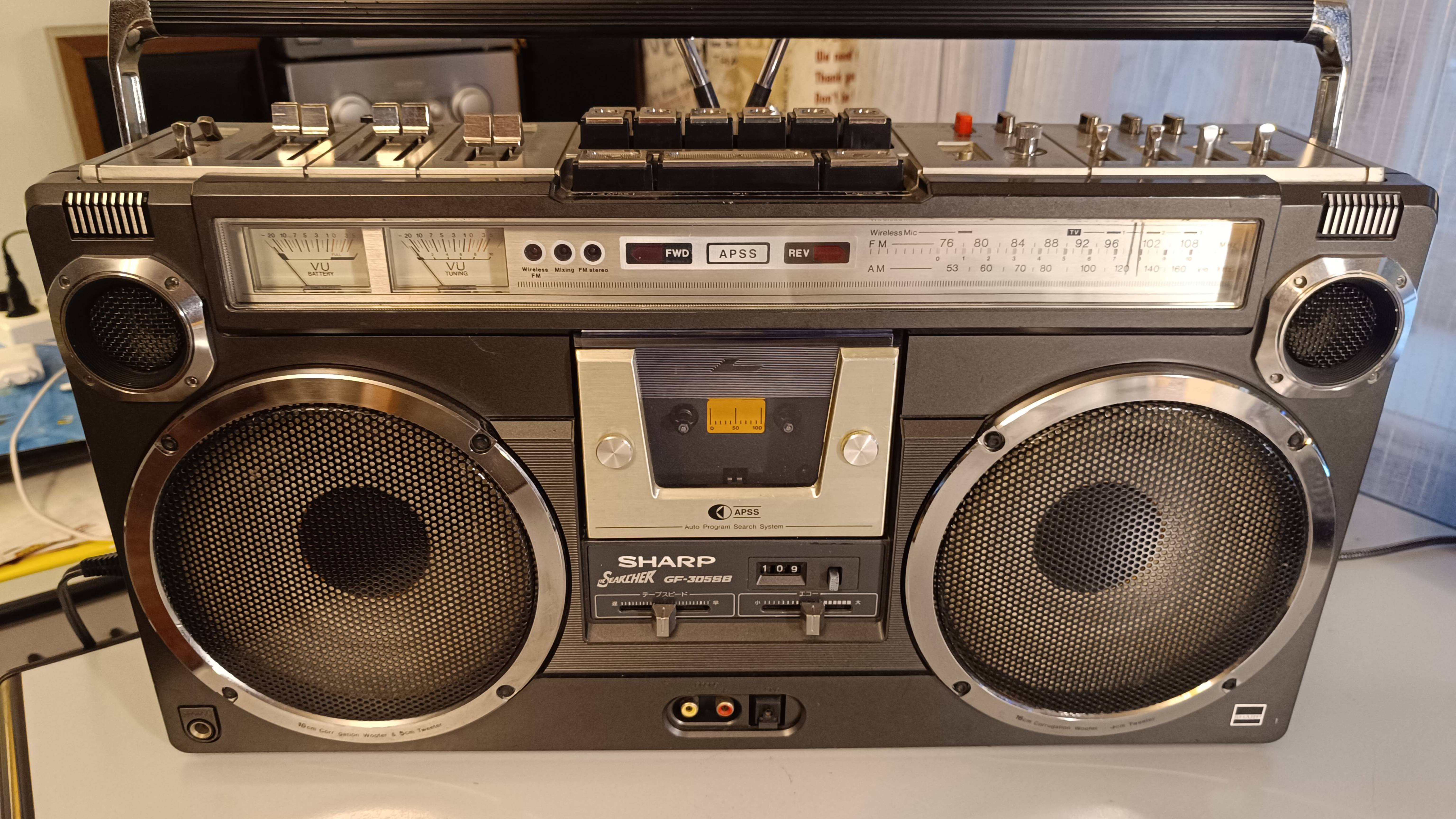 sharp gf-305SB -магнитола из Японии