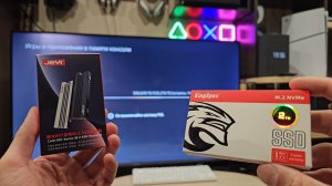 SSD для PS5 Slim — KingSpec 2TB и радиатор | Установка и тест в игре