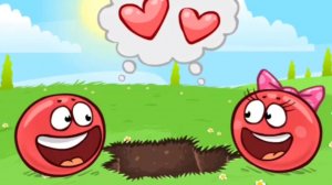 Играем в  Red ball 4. красный шар 4
