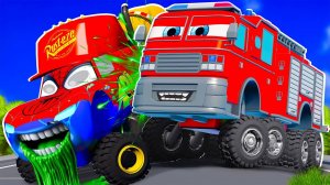 МУЛЬТ ТАЧКИ ГВИДО СПАСАЕТ МОЛНИЮ МАККУИНА ОТ ЗОМБИ ГОНКИ МАШИНКИ МУЛЬТИКИ ДЛЯ МАЛЬЧИКОВ