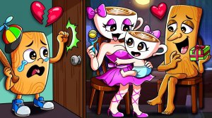 Грустная история Тунг Сахура, балерины Капуччино и сына в бабушкином доме 😭 😭 | Анимация Спрунки