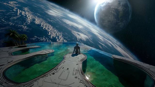 Equinox ⧫ Serene Space Ambient Soundscape ⧫ Soothing SciFi Music For Deep Relaxation