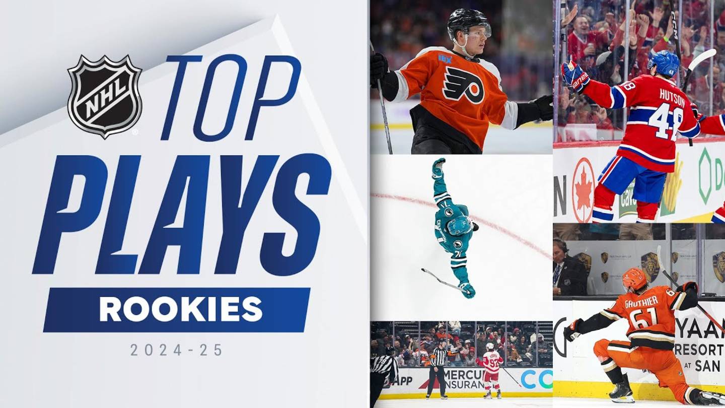 Лучшие выступления новичков НХЛ в сезоне 2024/25 #NHLYoungStarsWeek смотреть онлайн