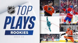 Лучшие выступления новичков НХЛ в сезоне 2024/25 #NHLYoungStarsWeek