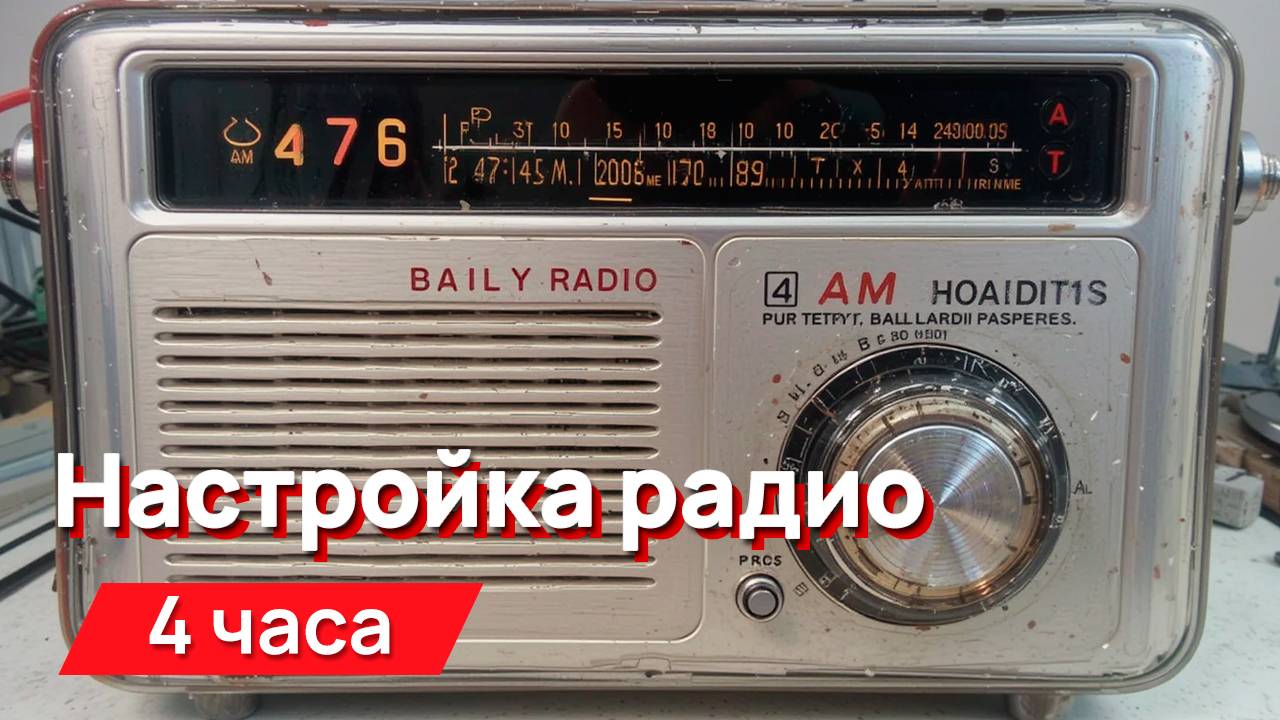 Звуки для соседей - настройка радио, шумы, хрипы, щелчки смотреть онлайн
