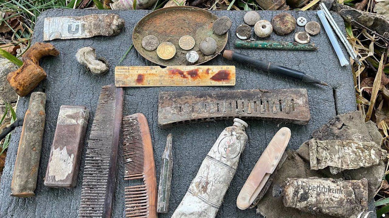 Коп по войне. Раскопали не тронутый немецкий блиндаж. смотреть онлайн