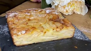 Пирог "Невидимка"...🥧🍐😋    Рецепт в описании ✍️