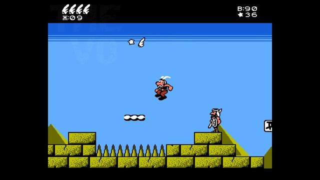 🎮 Asterix, Астерикс HARD NO DAMAGE прохождение игры на денди (Dendy, Nes, 8 bit) смотреть онлайн
