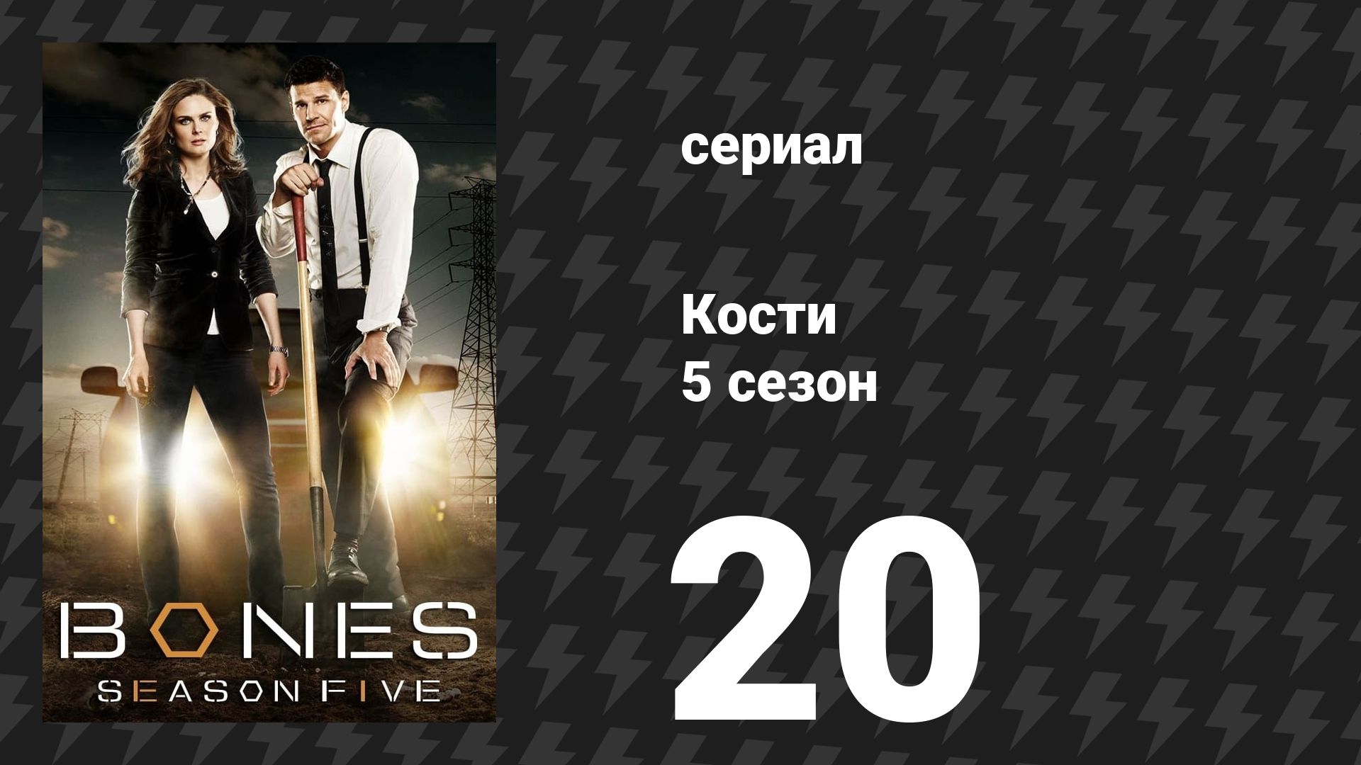 Кости 5 сезон 20 серия «Ведьма в шкафу» (сериал, 2009) смотреть онлайн