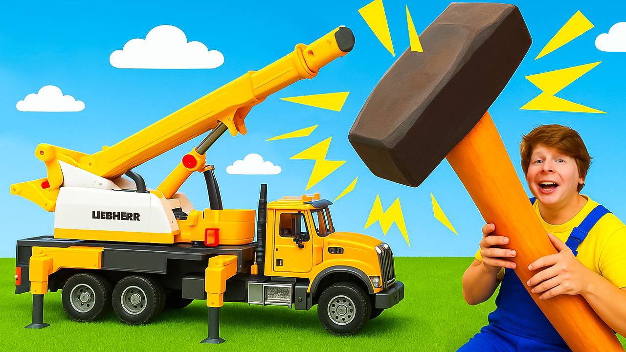 Автокран забыл выставить опоры! 😳🏗️ Что произошло? смотреть онлайн