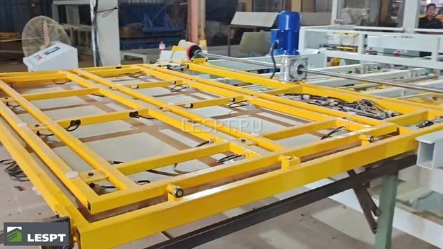 Линия ламинирования на базе короткотактового пресса LYX2000-6x9