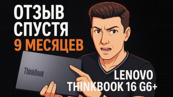 Lenovo ThinkBook 16 G6+ спустя 9 месяцев — стоит ли брать в 2025?