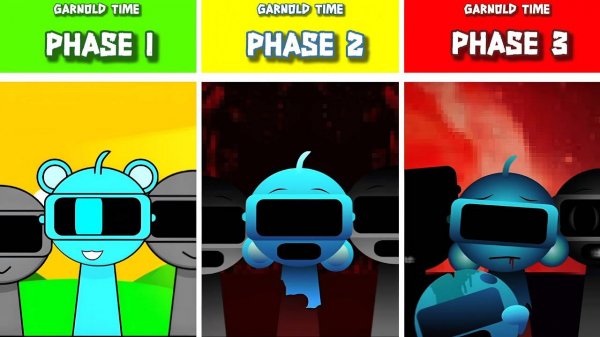 INCREDIBOX SPRUNKI⏳ | GARNOLD TIME PHASE 1-3! 👔 ХРОНО-ДОКТОР!