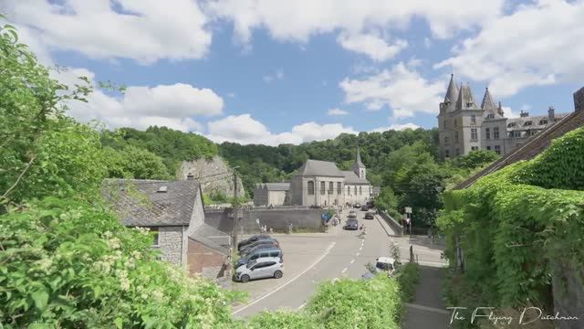 Дюрбюи, Бельгия 🇧🇪 Самый маленький город в мире, который вы обязательно должны посетить! 4K 60p смотреть онлайн