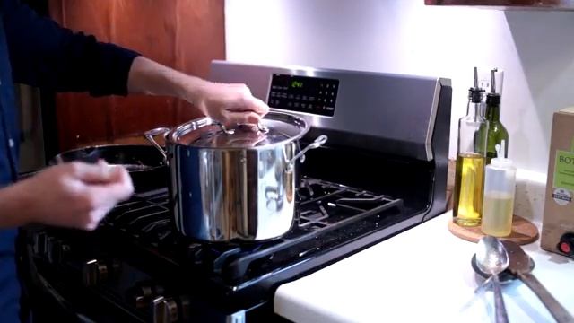 Готовим пасту с бобами