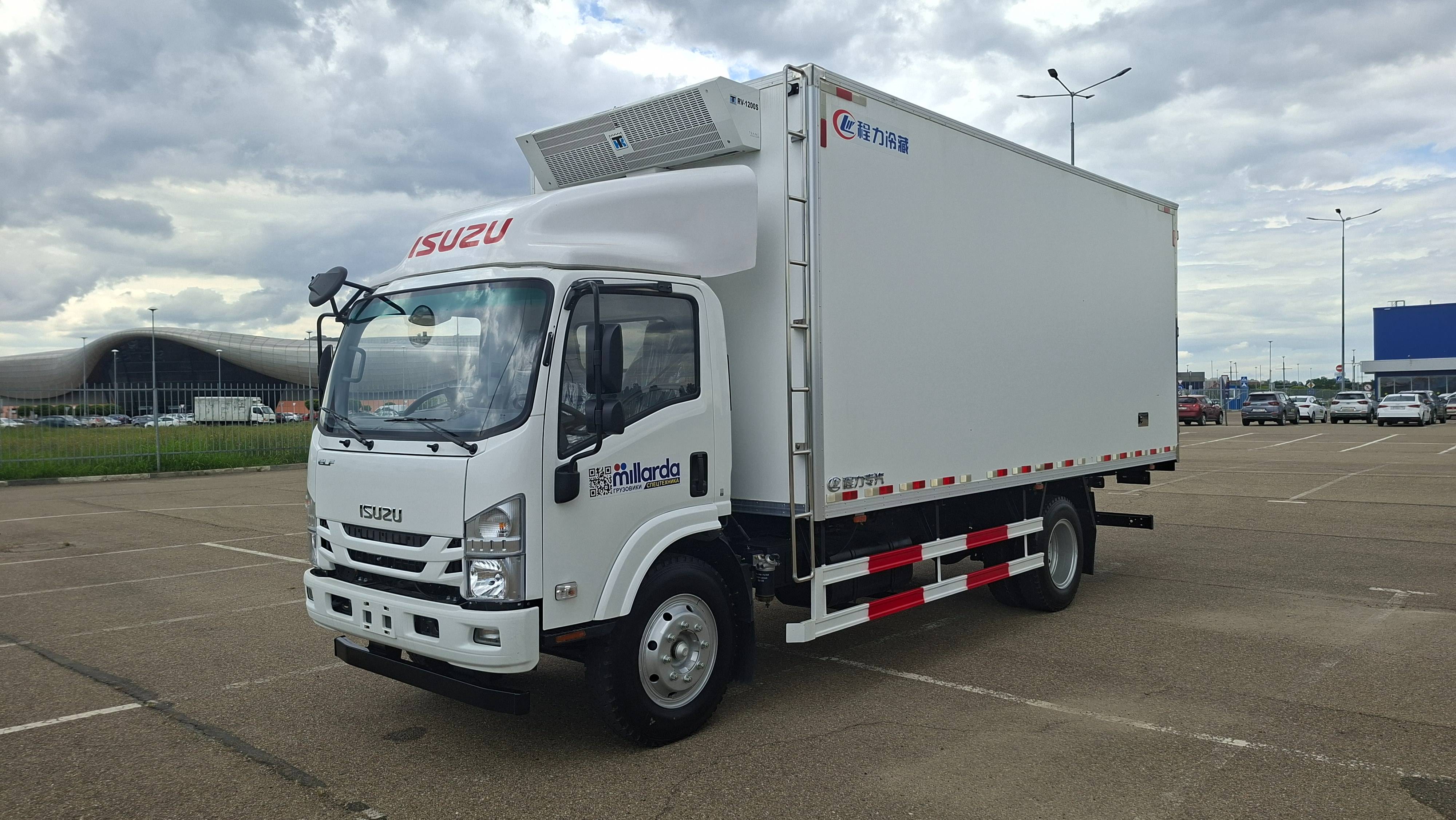 Isuzu Elf 11 995 кг. с ХОУ Thermo King RV-1200S смотреть онлайн