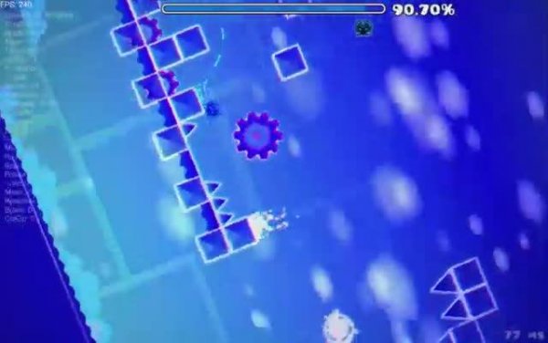 My Geometry Dash level | Clutterfunk remake | GD level ID: 114970086