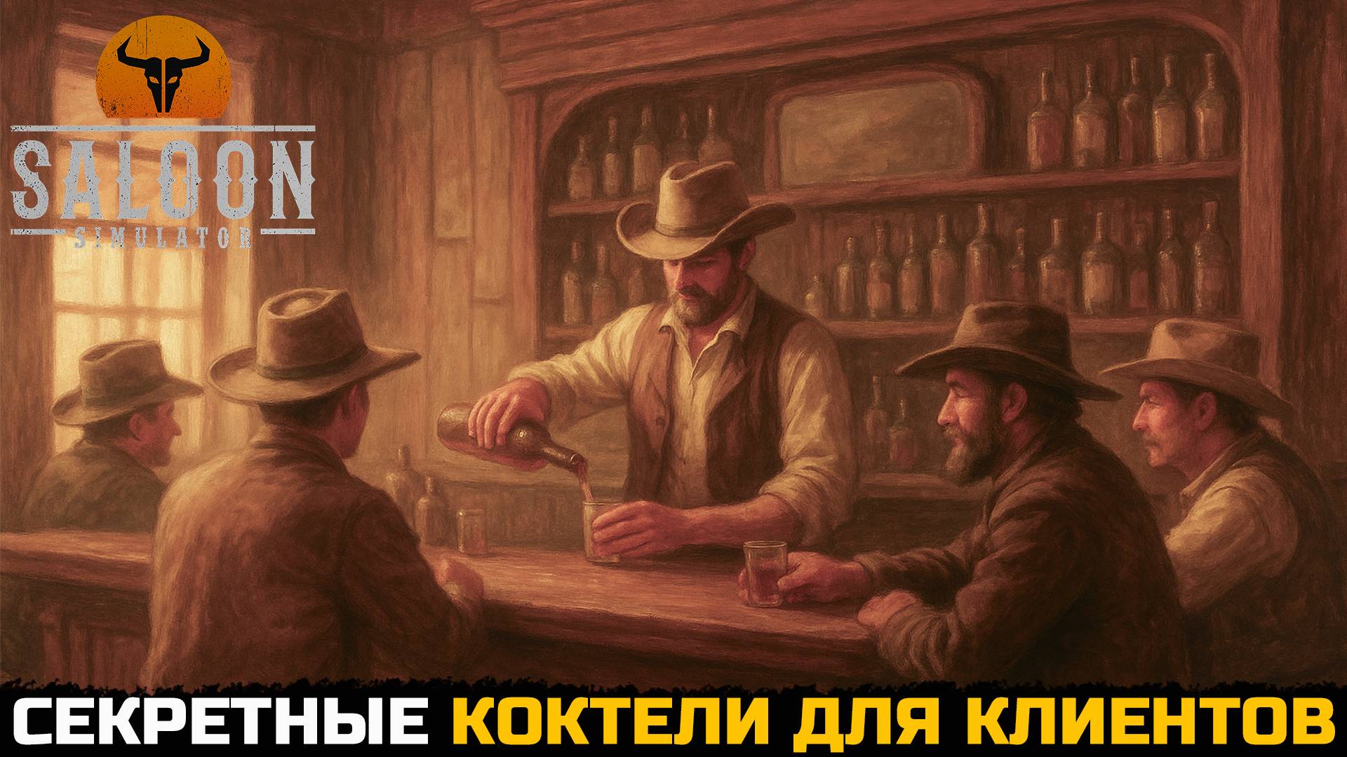 СЕКРЕТНЫЙ КОКТЕЛЬ - Saloon Simulator №2