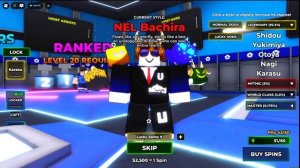 кручу 30 лаки спинов blue lock rivals