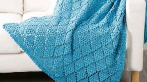 МК Узор для пледа,палантина крючком