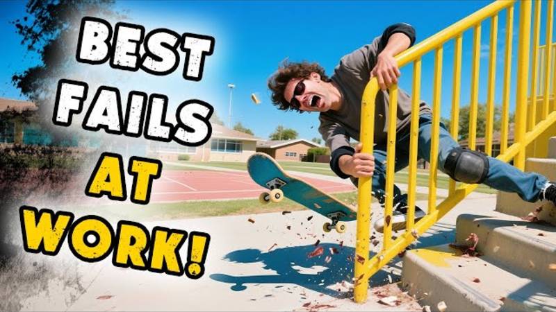 Попробуй не засмеяться! 🤣 СУПЕР смешные фейлы 2025 года. смотреть онлайн