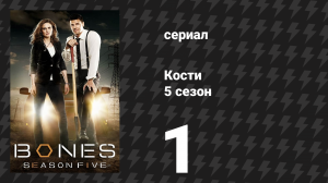 Кости 5 сезон 1 серия «Предвестники в фонтане» (сериал, 2009)