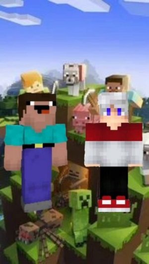 дак плей против Ютуберы Майнкрафте