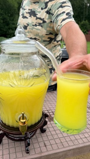 Турецкий лимонад в жару