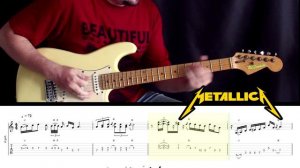 Metallica - The Unforgiven Clean Solo (The first solo). Only Tabs.