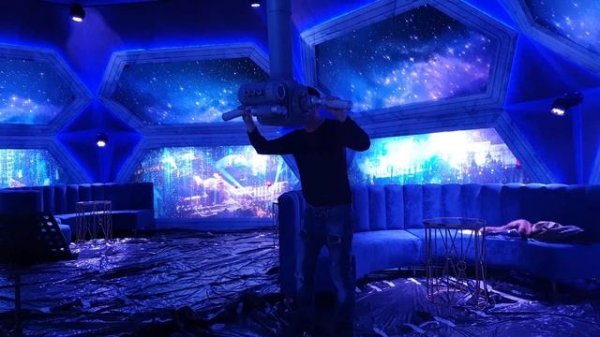 Виртуальная реальность космопорт в VR