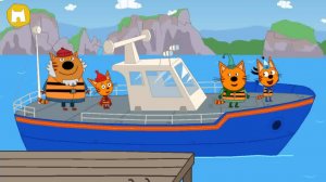 Три Кота: Большое Путешествие | Развивающий Мультфильм Игра | Смотреть Три Кота