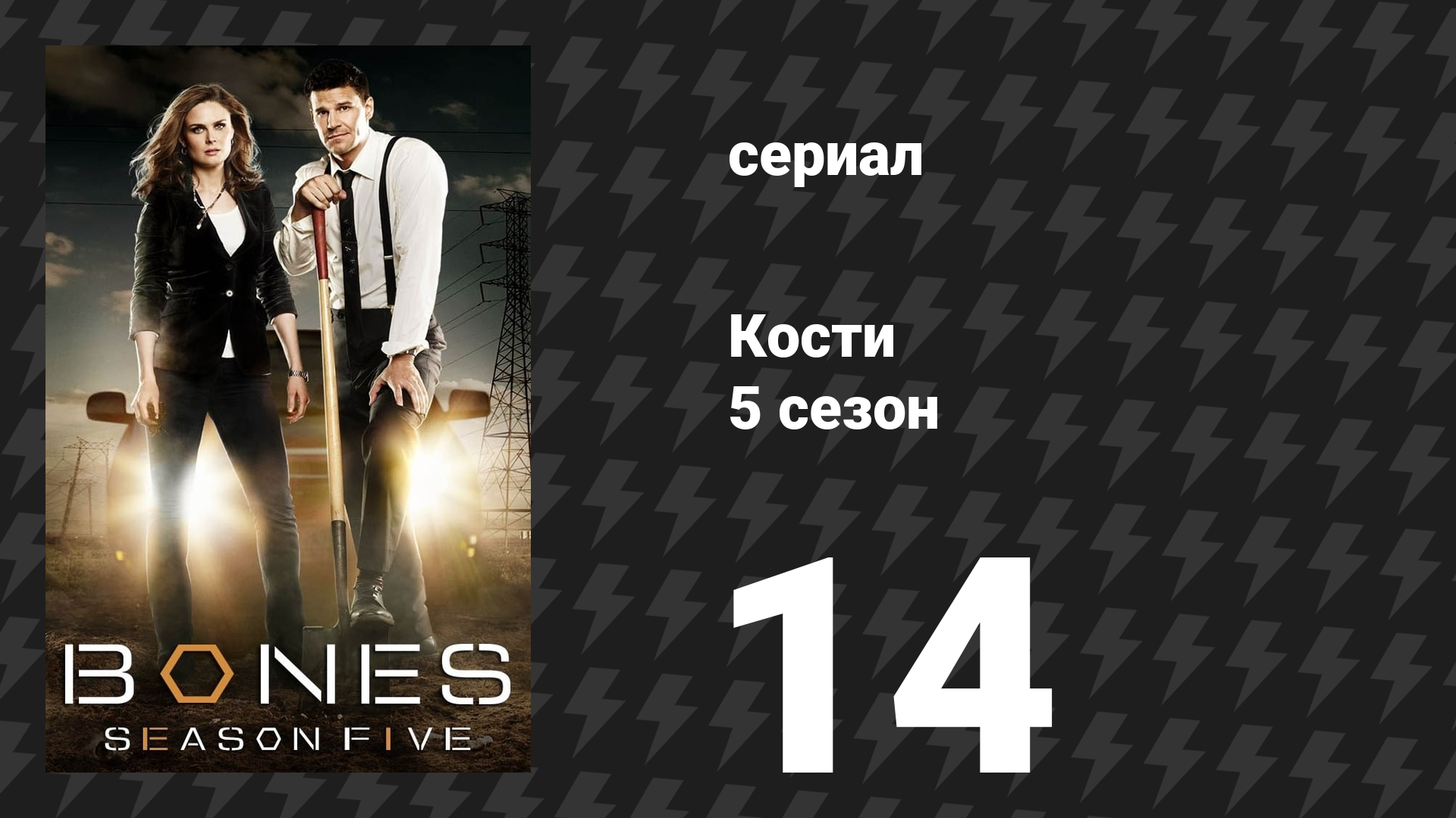 Кости 5 сезон 14 серия «Дьявол в деталях» (сериал, 2009)