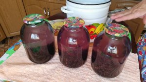 Очень вкусный компот из смородины на зиму