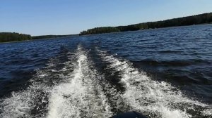 KITT BOATS 360 под мотором 9.8