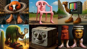 Итальянские животные, но они смешали все ЧАСТИ