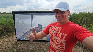 Ночная рыбалка с палаткой. Это нужно видеть! Агрогородок Мотоль, Республика Беларусь.
