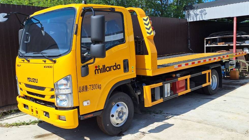 Эвакуатор Isuzu Elf на шасси KV100 смотреть онлайн