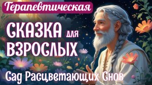 Терапевтическая Сказка для Взрослых «Сад Расцветающих Снов» - Избавление от Кошмаров и Глубокий Сон