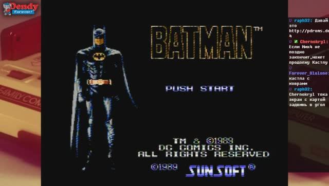 Михалыч - Batman (NES) - запись стрима смотреть онлайн