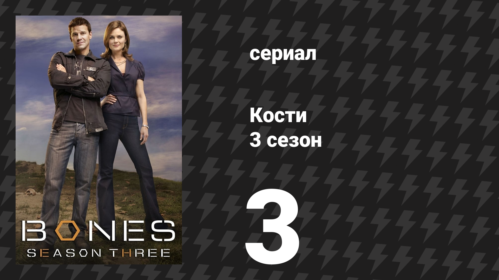Кости 3 сезон 3 серия «Смерть в седле» (сериал, 2007)
