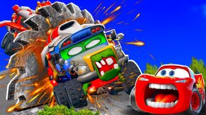 МУЛЬТ ТАЧКИ МОЛНИЯ МАККУИН ВЫЖИВАЕТ В ЗОМБИ АПОКАЛИПСИС ГОНКИ МАШИНКИ МУЛЬТИКИ ДЛЯ МАЛЬЧИКОВ